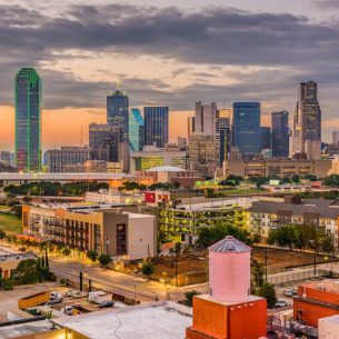 Dallas, Texas, USA Skyline